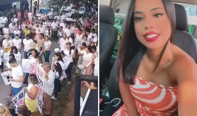 Familiares e amigos realizam caminhada em busca de respostas para caso de vendedora desaparecida