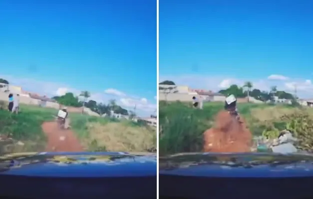 Motociclista com mais de R$ 11 mil em multas é preso após tentar fugir de policiais; vídeo