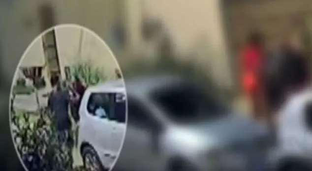 Vídeo mostra quando jovem mata padrasto com canivete após discussão, em Senador Canedo