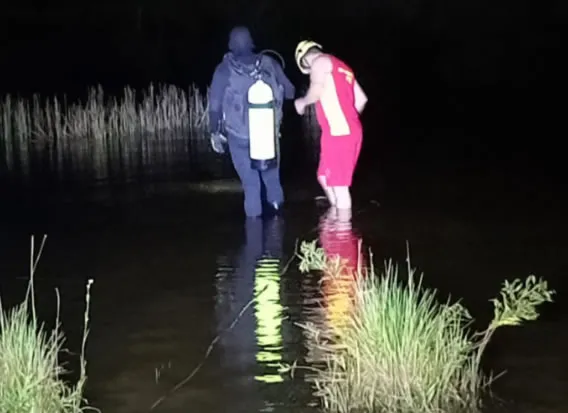Jovem de 17 anos morreu afogado em represa e busca continua nessa segunda-feira
