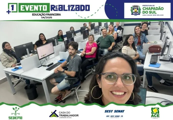 Curso de Educação Financeira é concluído com sucesso em Chapadão do Sul