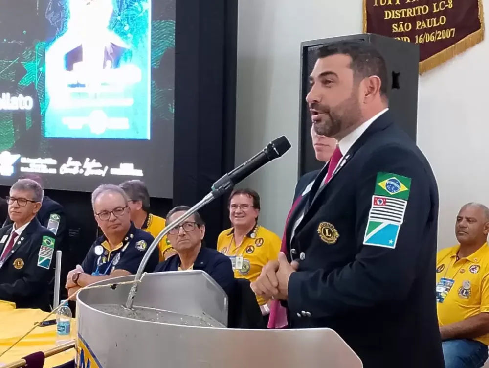 Sul-chapadense Miguel Locatelli assume governadoria do Lions Clube LC8