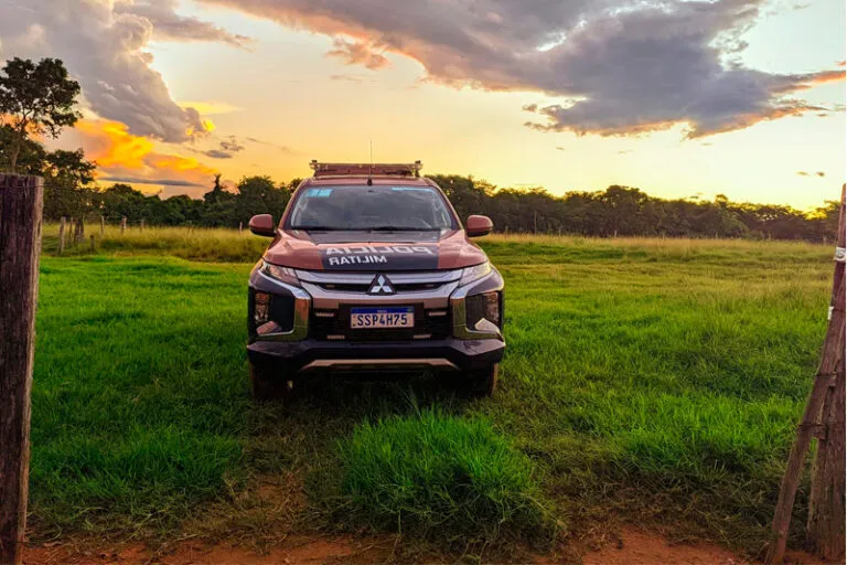 Homem com mandado de prisão por ameaça e tentativa de homicídio é preso em fazenda próximo a Chapadão do Sul