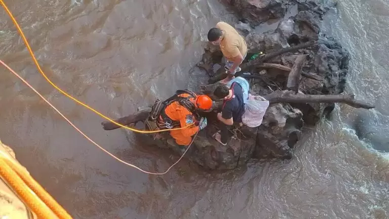 Jovem com autismo é resgatada ilhada em rio após desaparecer na zona rural de MS