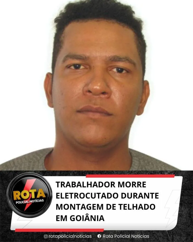 TRABALHADOR MORRE ELETROCUTADO DURANTE MONTAGEM DE TELHADO EM GOIÂNIA
