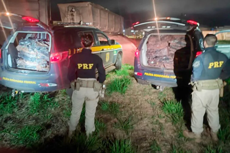 Em menos de 24 horas, PRF apreende mais de 1 tonelada de cocaína em MS