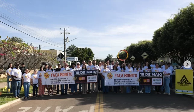 Prefeitura de Alcinópolis realiza caminhada maio amarelo