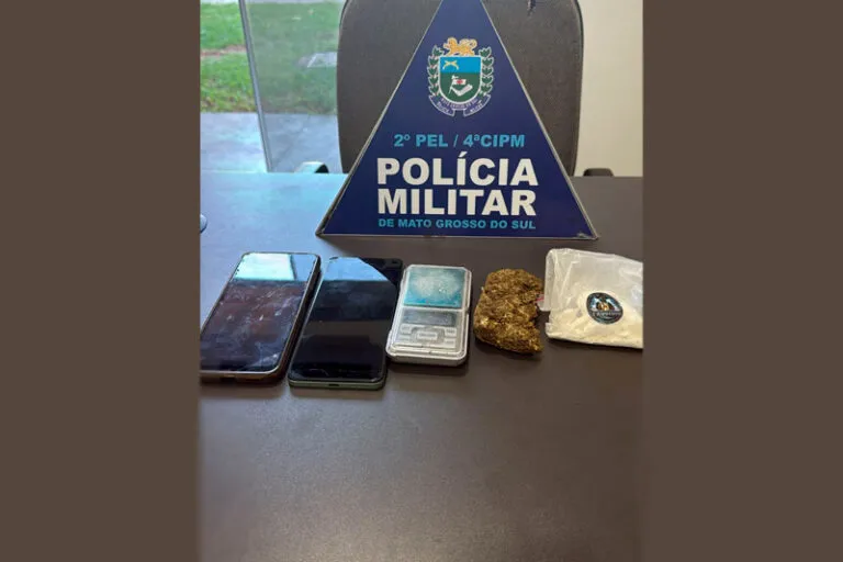 PM recaptura foragido, cumpre mandado e apreende drogas em Chapadão do Sul e Costa Rica
