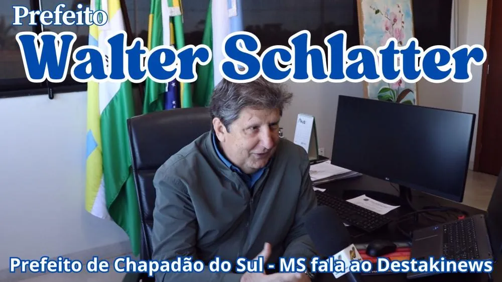 Prefeito Walter Schlatter destaca ações dos primeiros 5 meses de gestão e reforça compromisso com o comércio local