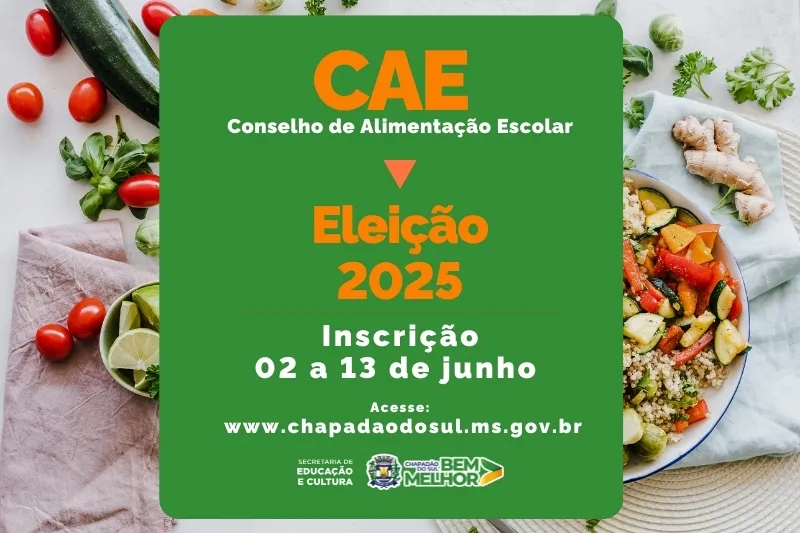 Aberta inscrição para eleição de novos membros do CAE