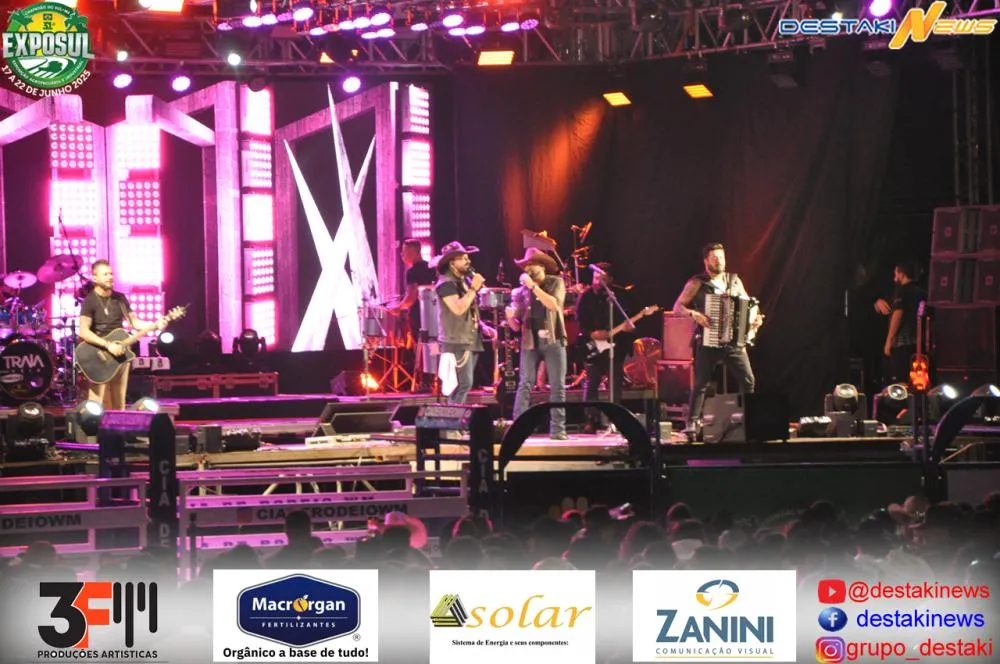 31ª Exposul recebe mega show da banda Traia Véia e levanta a poeira na arena