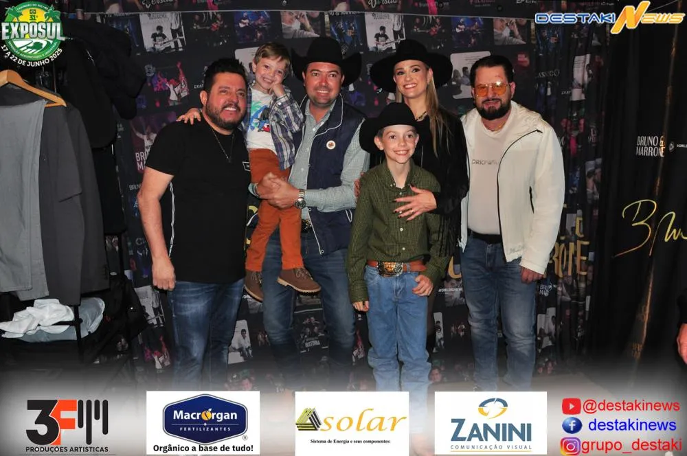 Bruno & Marrone fazem história na 31ª Exposul com show inesquecível