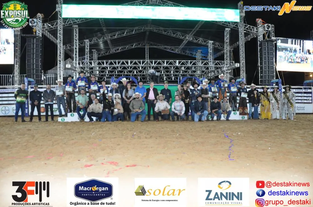 Grande Final da 31ª Exposul emociona público com adrenalina, tradição e muita festa
