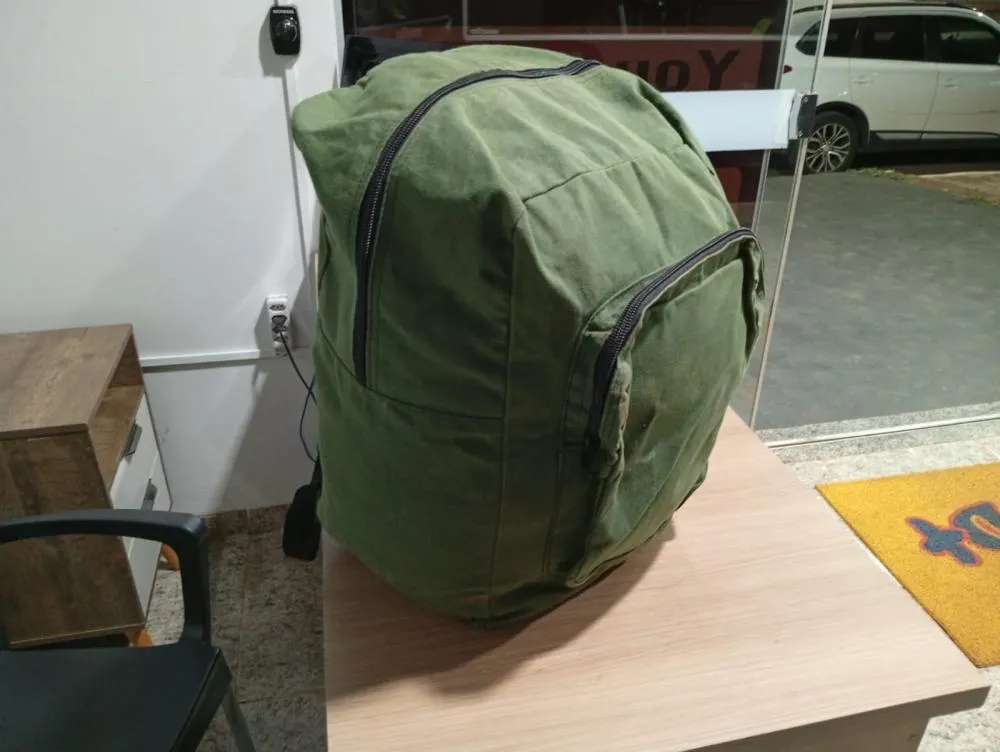 Mochila encontrada na Rua em Chapadão do Céu