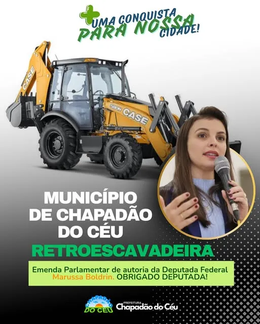 Aquisição de retroescavadeira hidráulica