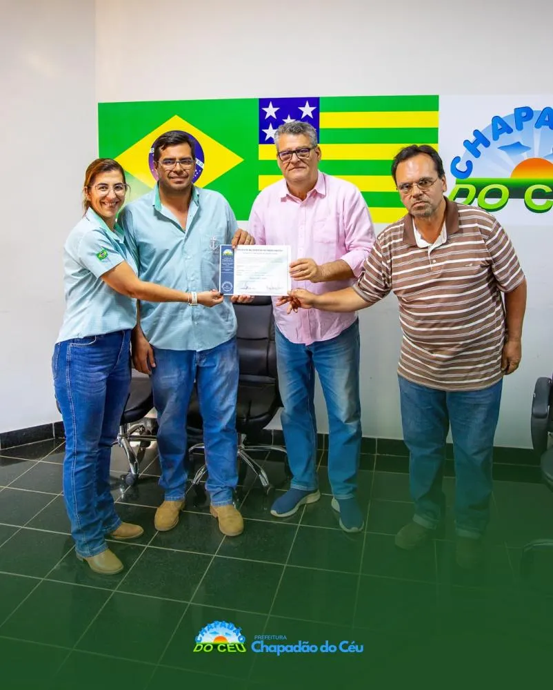 Chapadão do Céu emite o primeiro certificado do SIM 