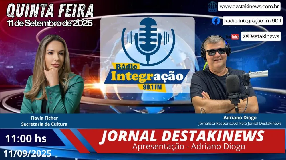 Secretária de Cultura Flávia Ficher fala sobre o Motocross 2025 e evento gospel em Chapadão do Céu