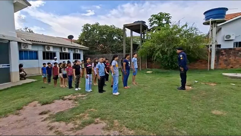 Projeto Agente de Trânsito Mirim de Chapadão do Sul inspira iniciativa em Rondônia