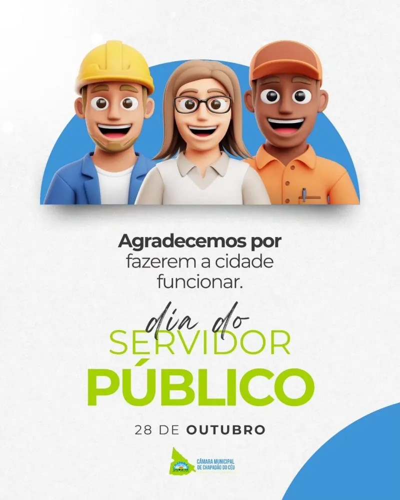 Hoje, 28 de Outubro, é dia de celebrar aqueles que dedicam suas vidas a servir a nossa comunidade!
