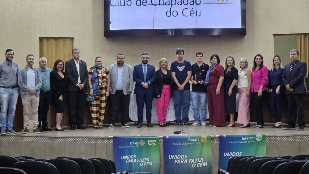 Rotary Club de Chapadão do Céu recebe a visita oficial do governador Fábio Fayad – Ano Rotário 2025-2026