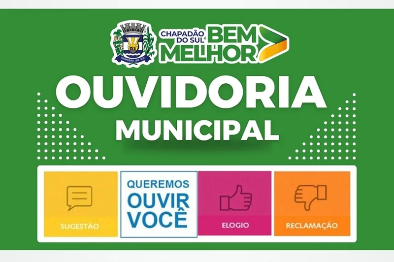 População tem canal direto com a Ouvidoria Municipal. Veja como é fácil