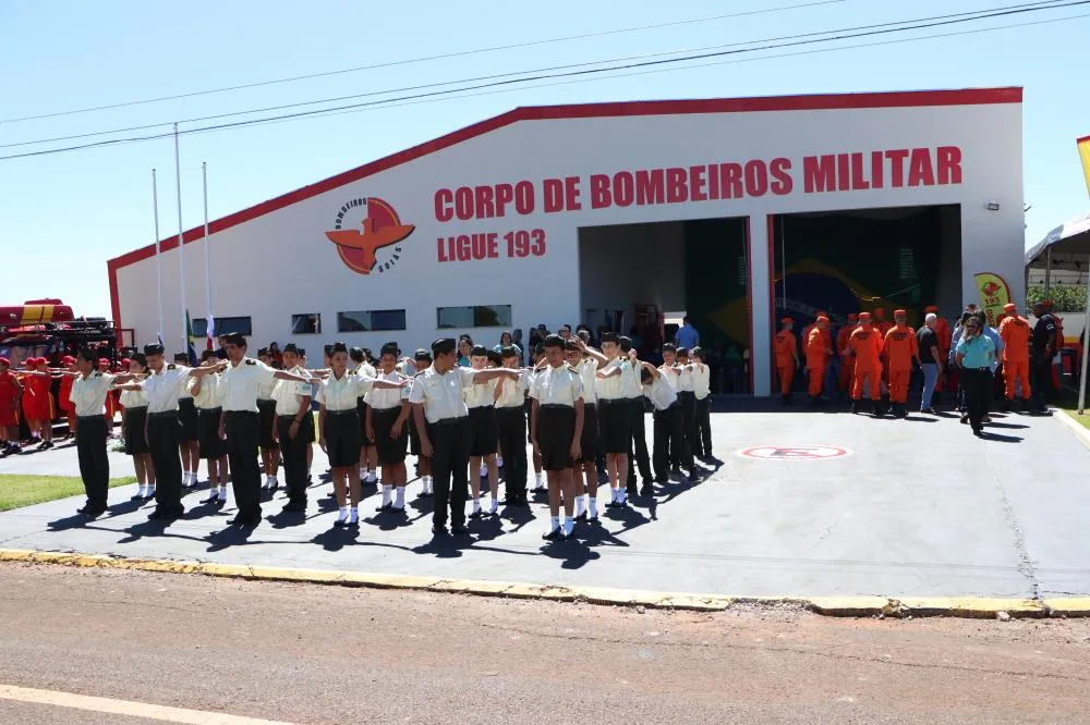 Inauguração do Corpo de Bombeiros marca um novo capítulo na segurança de Chapadão do Céu
