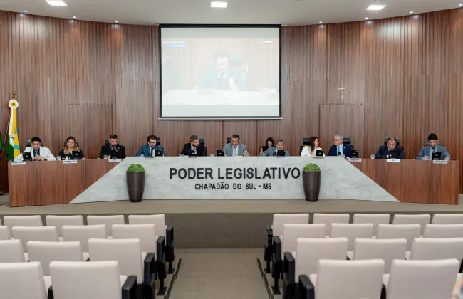 Câmara de Chapadão do Sul aprova projetos voltados à saúde e esporte e apresenta ampla pauta de indicações