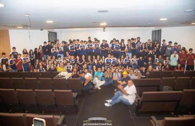 Projeto Câmara Vai à Escola, pelo quarto ano consecutivo, inicia as atividades no Colégio MAPER