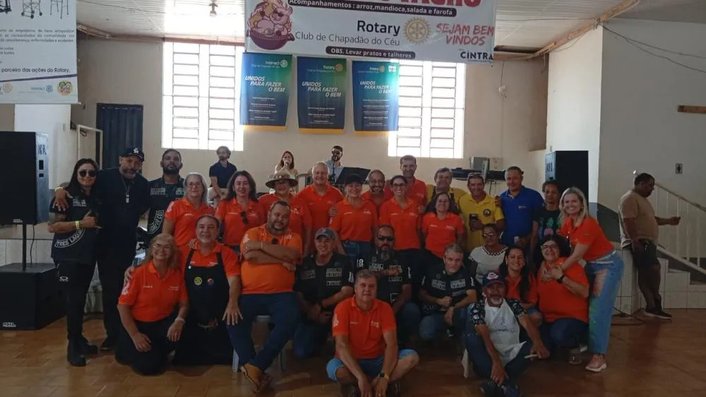 Rotary Club de Chapadão do Céu realiza com sucesso o 2º Porco no Tacho em prol do Banco Ortopédico