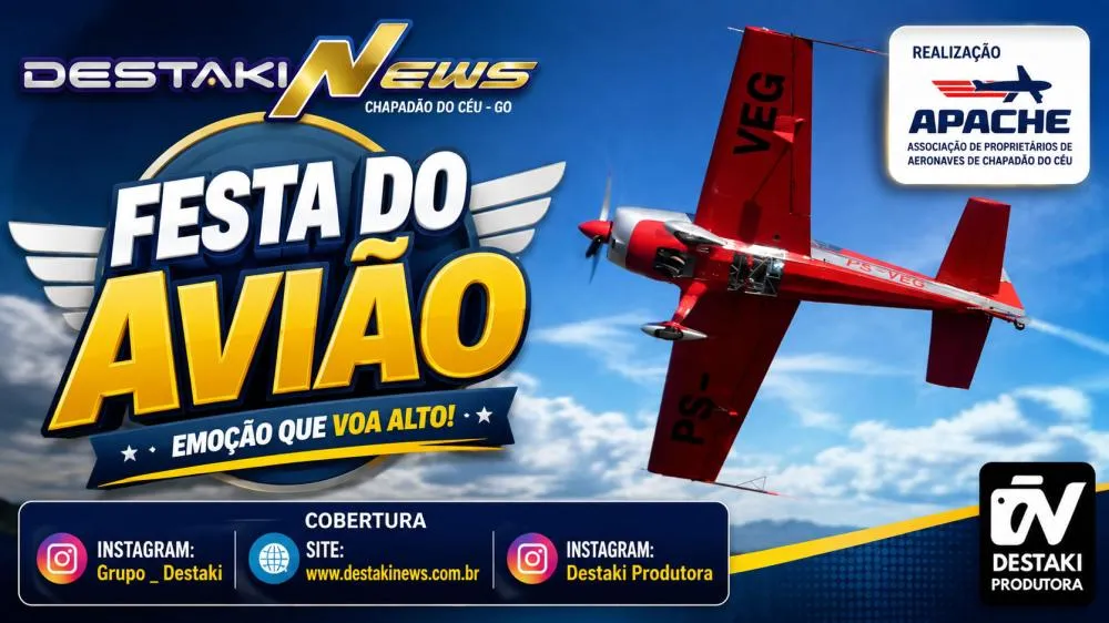 APACHE realiza com sucesso a 3ª Festa do Avião em Chapadão do Céu