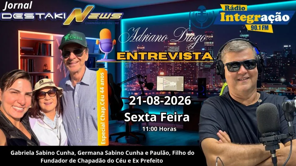 Conheça a História de Chapadão do Céu, como tudo começou, confira na Integração FM 90.1 a edição Especial de Aniversário com a família do fundador Alberto Rodrigues.