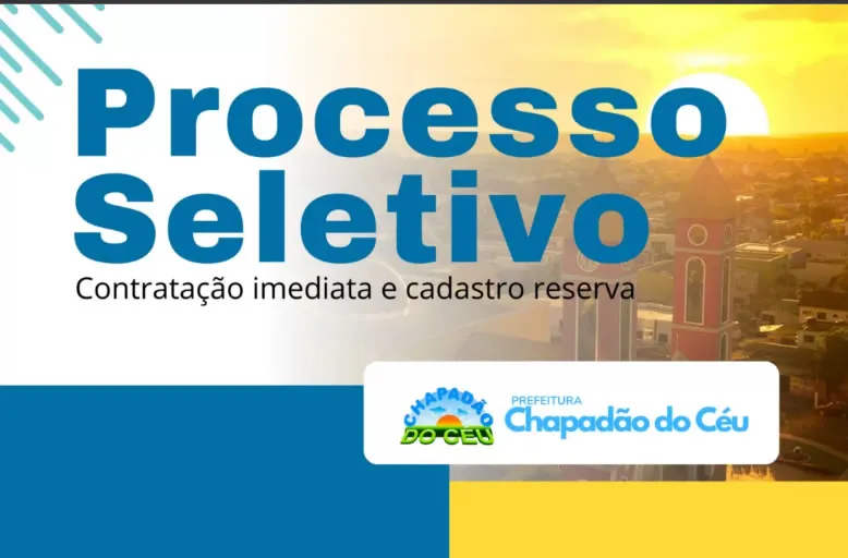 Prefeitura de Chapadão do Céu abre Processo Seletivo Simplificado para contratação temporária de profissionais