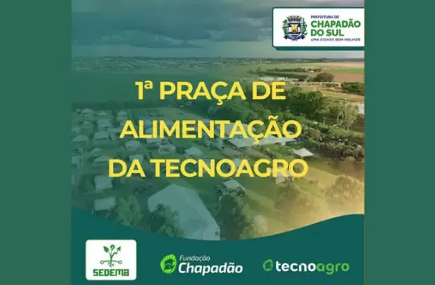 Tecnoagro 2025 contará com Praça de Alimentação com empreendedores da gastronomia local