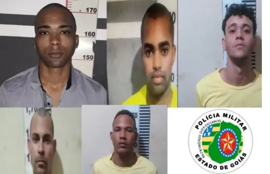 Após 10 dias de fuga, detentos de presídio em GO são recapturados em MT