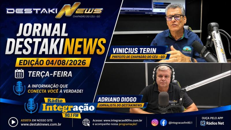 Jornal Destakinews 04 de Agosto de 2026